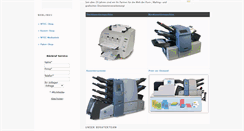 Desktop Screenshot of kuvertiermaschine.com
